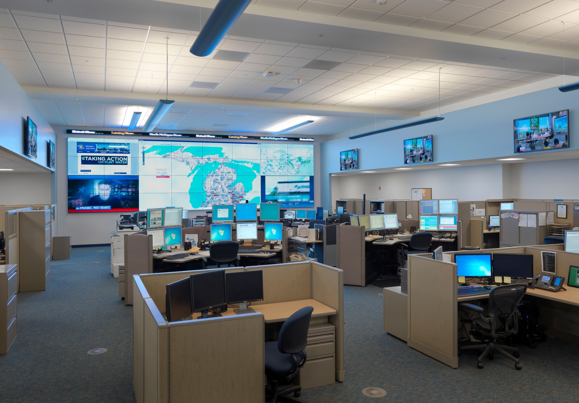State Of Michigan Emergency Operations Center Architectural Design